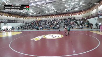 157 lbs Champ. Round 1 - Joseph Humphreys, Kelly Walsh vs Damian Westenskow, Evanston