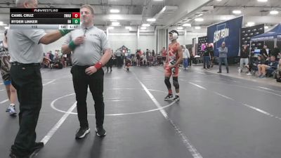 113 lbs Round 8 (10 Team) - Ryder Linker, Rocket Rams vs Camil Cruz, Savage WA Black