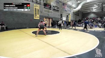 122 lbs Cons. Round 1 - Emma Martel, Luis Pasteur MS Tigers vs Juan Rubalcado, Lion Of Judah WA