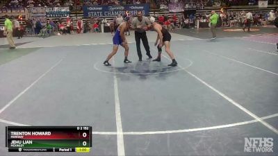 D 2 152 lbs Cons. Round 2 - Jehu Lian, McKinley vs Trenton Howard, Parkway