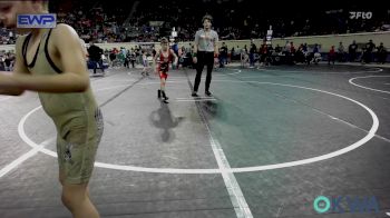 60 lbs Semifinal - Callan Carson, Salina Wrestling Club vs Beau Corby, Elgin Wrestling
