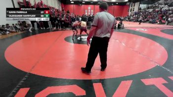 126 lbs Quarterfinal - Oleksandr Havrylkiv, Arlington Heights (HERSEY) vs Gavin Pardilla, Wilmette (LOYOLA)