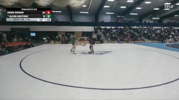 141 lbs 3rd Place Match - Aiden Swann, Alvernia vs Jacob Grzybek, York