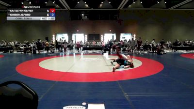 135 lbs Cons. Semis - Kaitelynn Oliver, FL vs Kimber Alford, AL