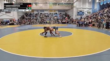 106 lbs Cons. Round 1 - Samar Robertson, Howard H S vs Cooper Kerrick, Woodbridge H S