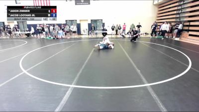 150 lbs Cons. Round 5 - Jadon Zimmer, IL vs Jacob Lootans Jr., WI