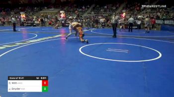 135 lbs Consolation - Christian Wilt, Wrestling Prep vs Jakeb Snyder, Raw