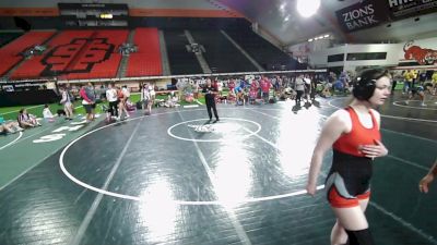 150 lbs Calyse Clark, Alaska HS Girls vs Eloise Woolsey, New Mexico HS Girls