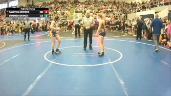 124 lbs Champ. Round 1 - Summer Banker, Athena vs Raylynn Sowers, DiSabato Wrestling Club