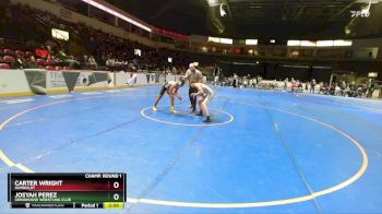 133 lbs Champ. Round 1 - Carter Wright, Humboldt vs Josyah Perez, Grindhouse Wrestling Club