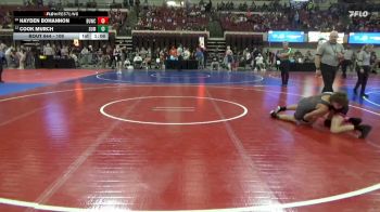 109 lbs Champ. Round 2 - Hayden Bohannon, Windy City Wrestlers vs Cook Murch, Darkhorse Wrestling Club