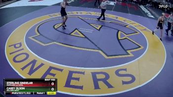 Quarterfinal - Casey Olson, Millard West vs Sterling Sindelar, Papillion-La Vista