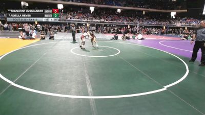 5A 110 lbs Quarterfinal - Turquoise Hyson-Grieb, College Station A&M Consolidated vs Adiella Reyes, San Antonio Wagner