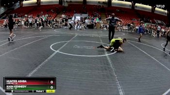 68 lbs Round 3 (8 Team) - Hunter Ashba, Lake WC vs Kash Kennedy, Silo WC