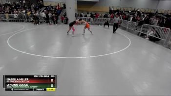 135 lbs Semifinal - Lyniann Gusick, Sebolt Women Wrestling Academy vs Isabella Miller, Big Game Wrestling Club