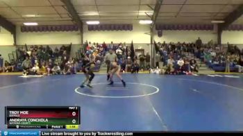 110 lbs Round 2 - Troy Moe, Buffalo vs Andraya Conchola, Natrona County