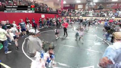 113 lbs Champ. Round 2 - Jordan Ineck, Idaho Gold Wrestling Club vs Wade Zerga, Challis Blackheart Wrestling Club
