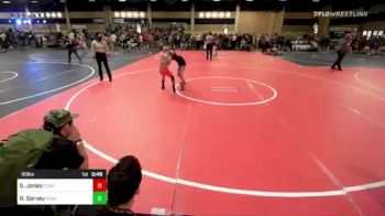 90 lbs Consi Of 4 - Gracin Jones, Conrad WC vs Rasik Garvey, Grapplers Studio