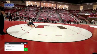 170 lbs Round Of 16 - Cami Wilson, Perry Girls Wrestling Club vs Isabella Fox, Bentonville West Girls