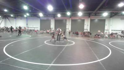 46 lbs Consi Of 8 #1 - Amaya Martinez, Madera Grapplers WC vs Kekoa Sheldahl, Mantanona TC