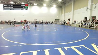 150 lbs Rr Rnd 2 - Nicholas Roy, Triumph Blue - EL vs Grayson Ray, The 610 - EL