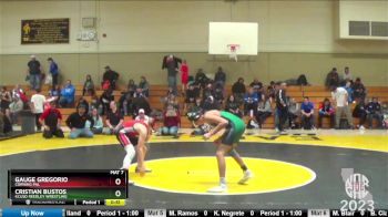 100 lbs Cons. Round 4 - Gauge Gregorio, Corning PAL vs Cristian Bustos, KCUSD Reedley Wrestling