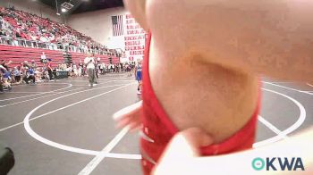 43 lbs Round Of 16 - Tate Compton, Watonga Youth Wrestling vs Rhett Hopper, Piedmont