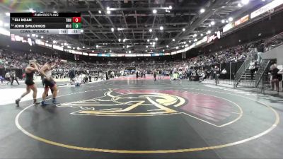 190 lbs Cons. Round 6 - John Spilotros, McCall vs Eli Noah, Tri-Valley