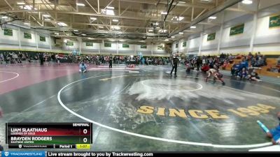 70 lbs Semifinal - Brayden Rodgers, Eastside United vs Liam Slaathaug, Legends Of Gold