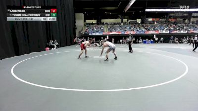 184 lbs Champ. Round 1 - 1 Tyson Beauperthuy, Doane vs Lane Kiser, Cumberlands