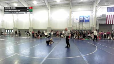 75 lbs Cons. Round 2 - Harris Jensen, Taylorsville vs Boden Muehlmann, Westlake