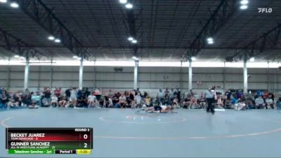 110 lbs Round 3 (4 Team) - Gunner Sanchez, All IN Wrestling Academy vs Becket Juarez, Team Renegade