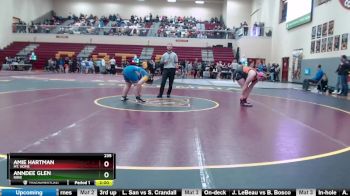 235 lbs Quarterfinal - Amie Hartman, Mt. Home vs Anndee Glen, Ririe