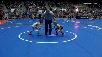 46 lbs Consolation - Travis Barraclough, Ottawa Mat Masters vs Kameron Cushman, Hammerin Hawks