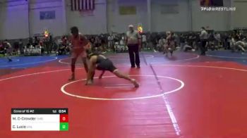 145 lbs Consi Of 16 #2 - Michael Coffey-Crowder, Threshold WC vs Cade Lucio, Drillers WC