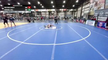 165 lbs Champ. Round 1 - Peyton Swift, Camel Kids Wrestling vs Ezekiel Hill, Heights Wrestling Club