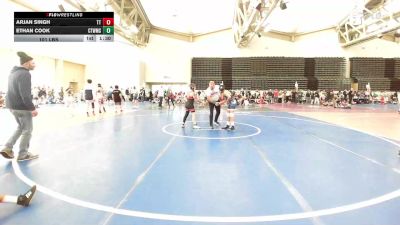 101 lbs Rr Rnd 2 - Arjan Singh, CT Tugman vs Ethan Cook, CT Refinery