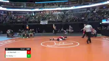 111 lbs Cons. Round 1 - Ashley Marshall, Yuma vs Nic Honig, Mountain Vista