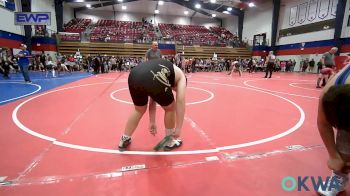 2nd Place - Kelly Wayne Tabor Jr, Berryhill Wrestling Club vs Wilson Navas, Henryetta Knights Wrestling Club