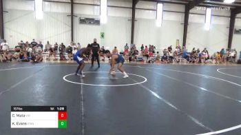 157 lbs Quarterfinal - Caleb Mata, Vici WC vs Kj Evans, Standfast