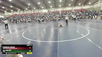 41 lbs Quarterfinal - Conrad Wood, Viewmont Wrestling Club vs Eli Miller, JWC