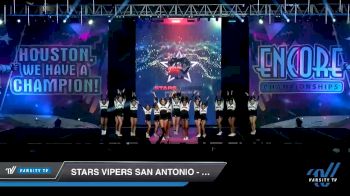 Stars Vipers - San Antonio - V3NOM [2019 Junior - Small 3 Day 2] 2019 Encore Championships Houston D1 D2