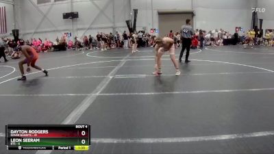 165 lbs Round 1 (8 Team) - Dayton Rodgers, Dover Bandits vs Leon Seeram, BTS