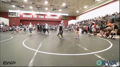 70 lbs Semifinal - Crew Goodson, Rough Riders vs Kyson Sides, Wichita Training Center