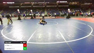 144 lbs Consi Of 32 #2 - Jayden Diaz, Greater Lawrence vs Tanner Herbert, Milford [NH]