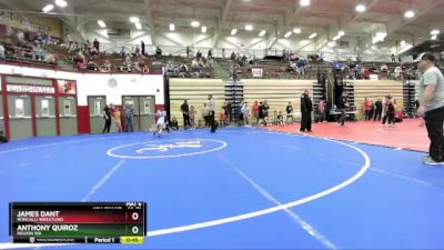 66-71 lbs Round 1 - Anthony Quiroz, Region WA vs James Dant, Roncalli Wrestling