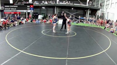 235 lbs Jenna Chapman, Pennsylvania Blue vs Shelby Wells, Texas Blue