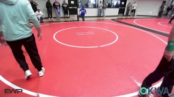 49 lbs Consi Of 4 - Carter Trammel, Tahlequah Wrestling Club vs Dagni Rodriguez, Gore Pirates Youth Wrestling