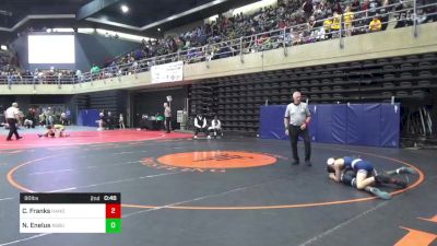 90 lbs Round Of 16 - Chase Franks, Hanover vs Nathan Enelus, Asbury Park