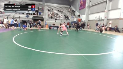 61 kg Semis - Caroline Hilton, Tennessee vs Isabella Miller, Big Game Wrestling Club